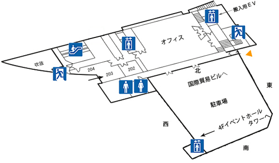 2階フロア図